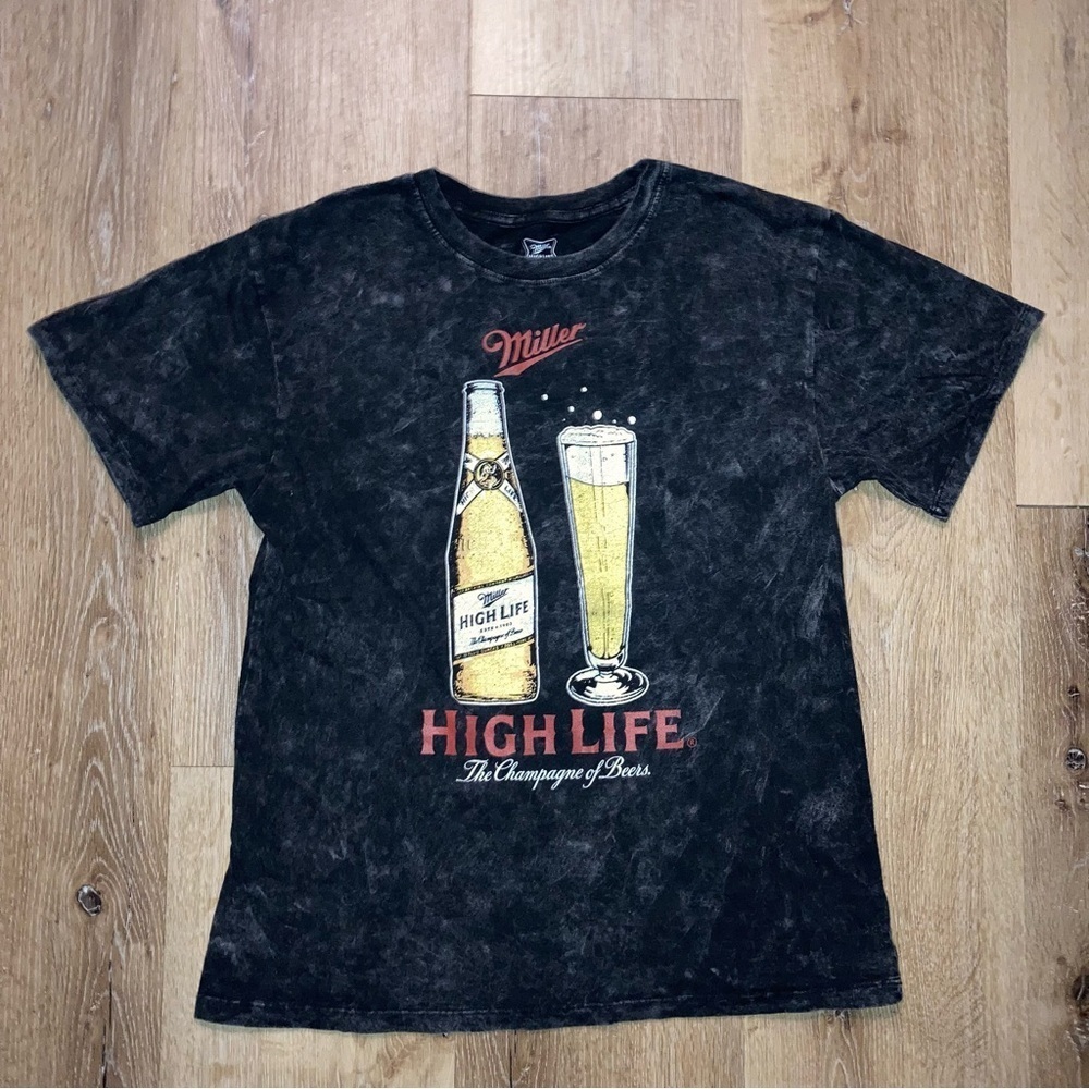 Miller High Life Women’s T-shirt |Tye Dye |Vintage look |Size XL - Picture 7 of 13